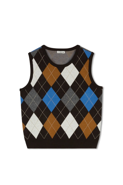 POINT ARGYLE VEST