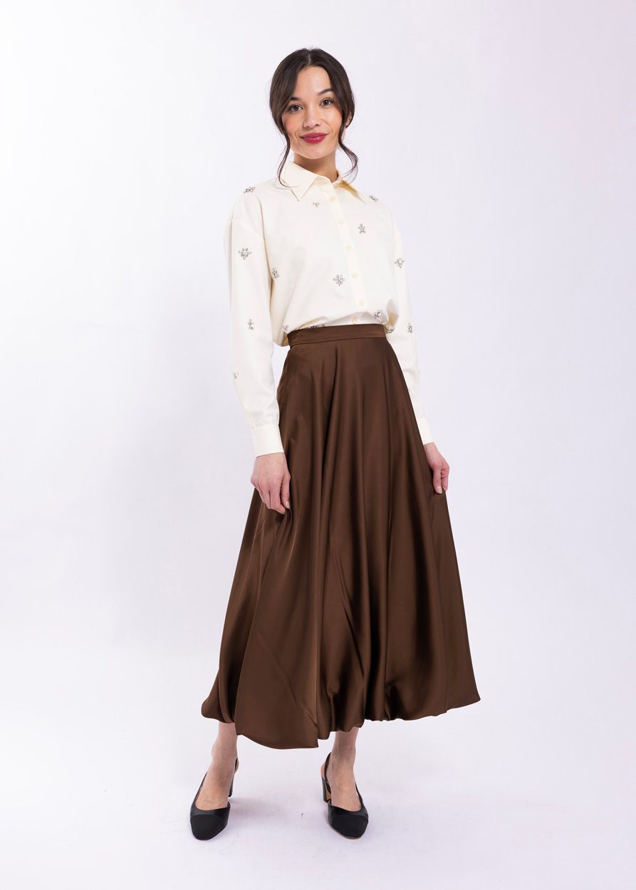 Overall Embellished Button up