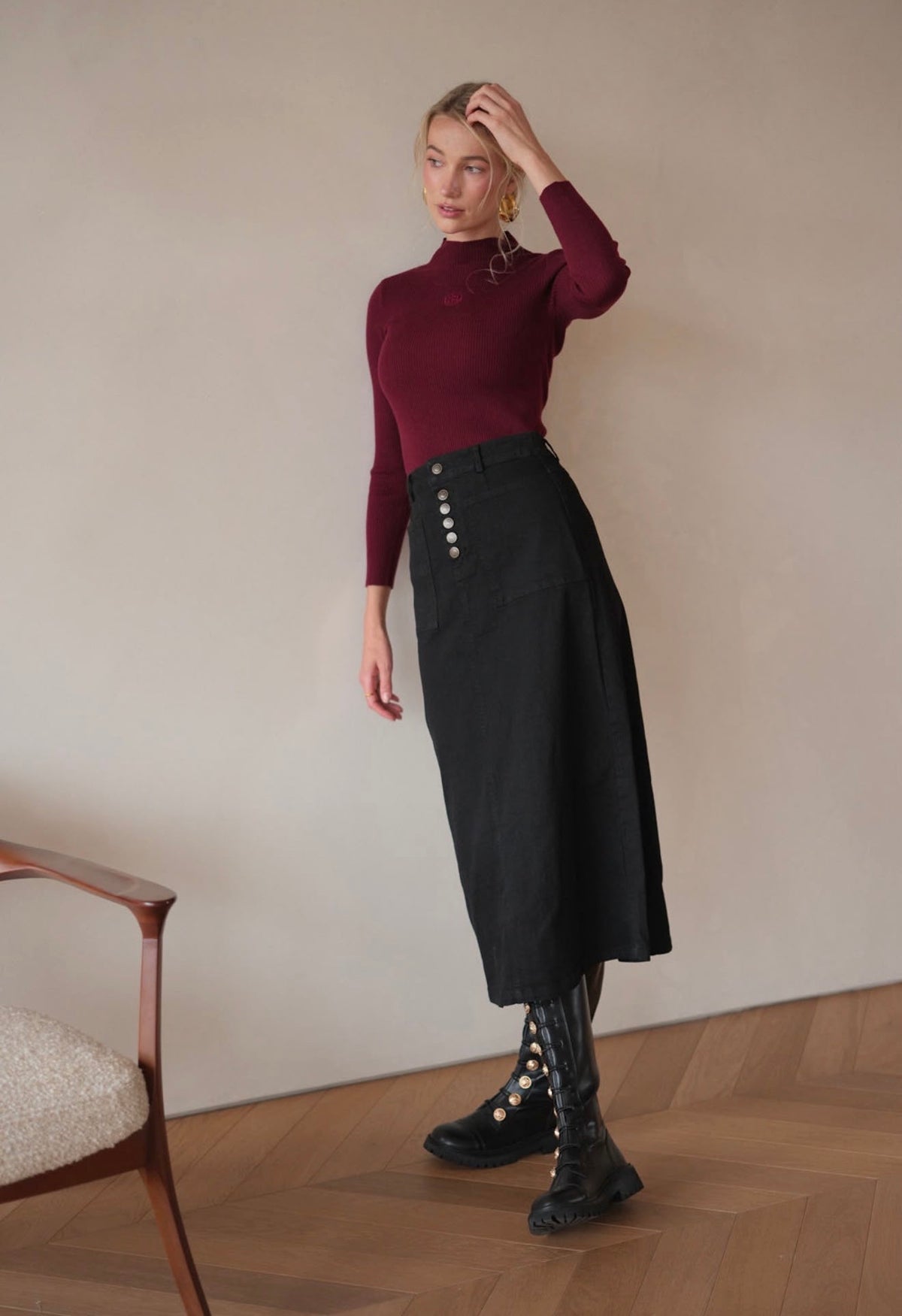 Bliss Classic Emblem Sweater