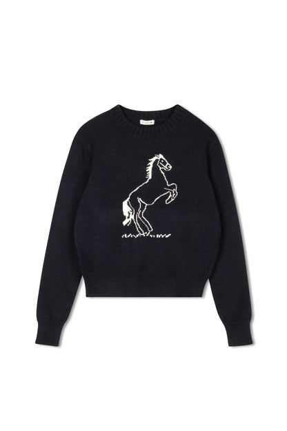 POINT RIDING SWEATER