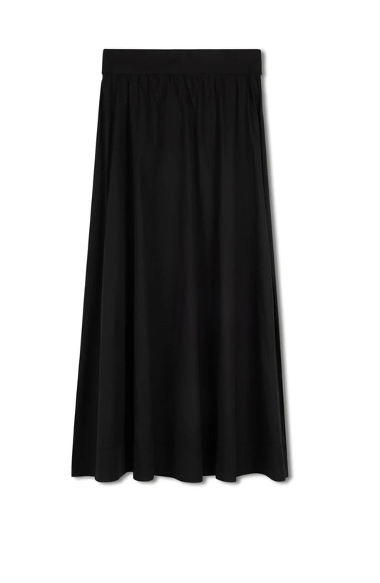 Point Poplin Maxi Skirt S262291