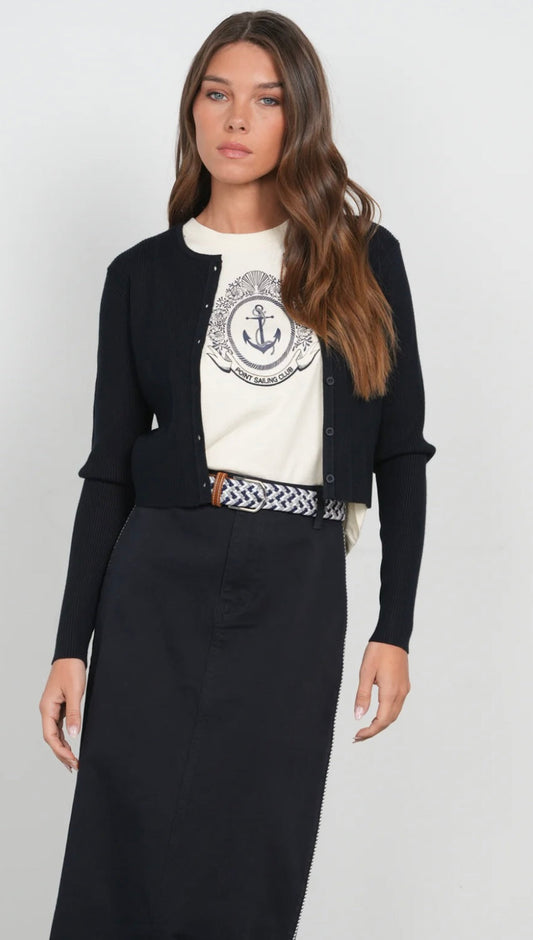 Point Knit Cardi S261531
