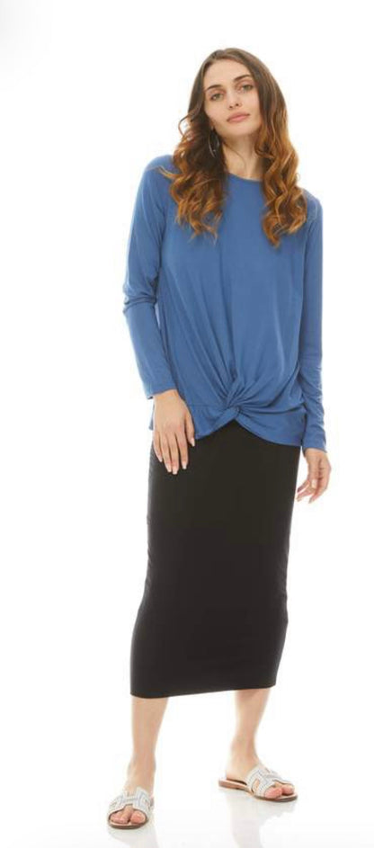 MP Modal Midi Slim Skirt