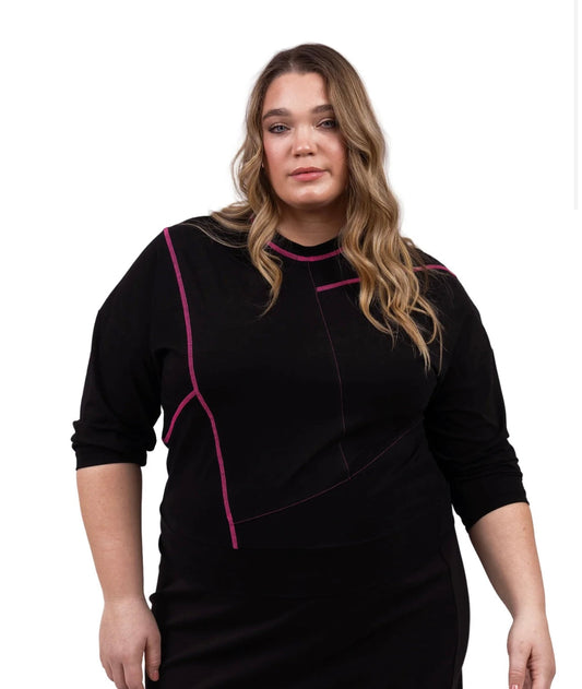 Code Exposed Seam T-Shirt