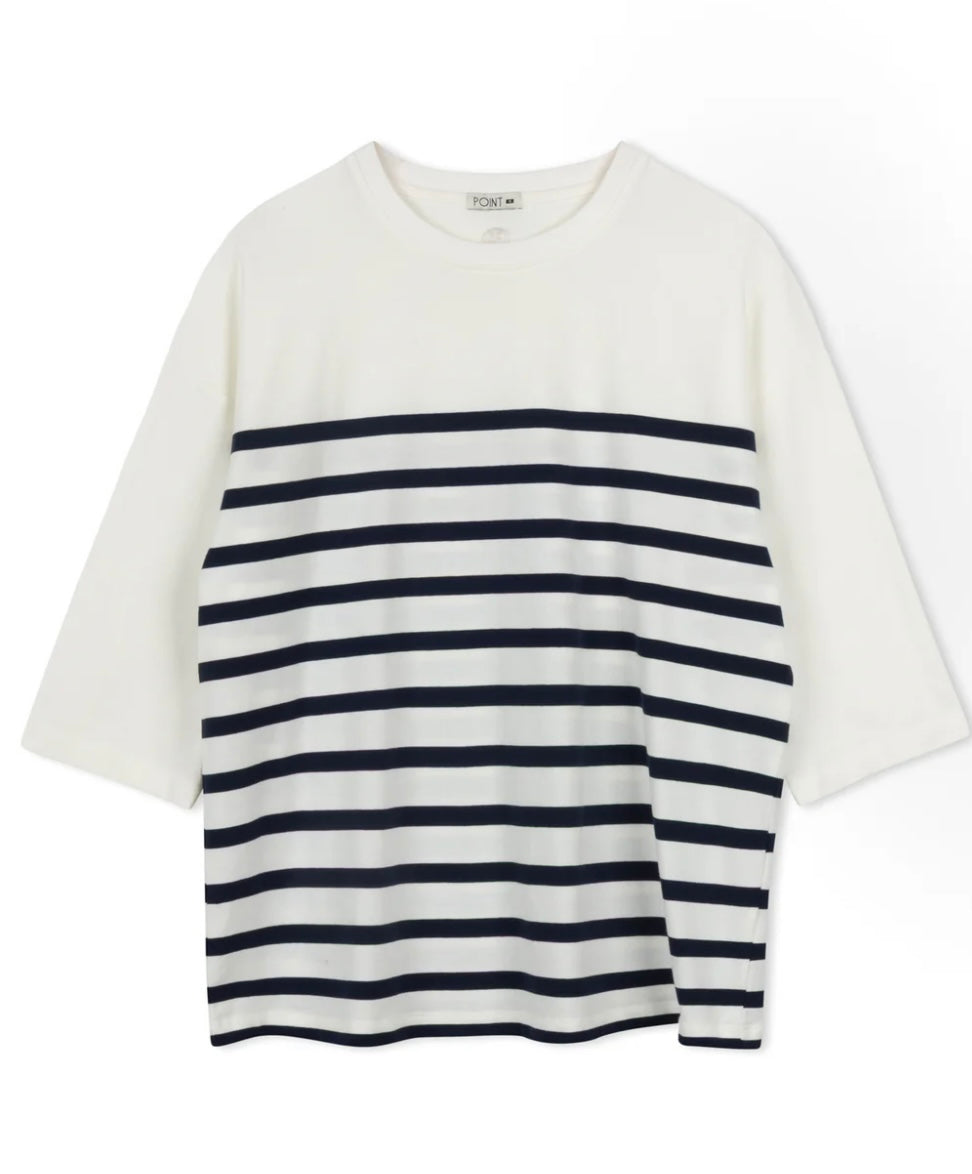 Point Jersey Stripe Tee S262292