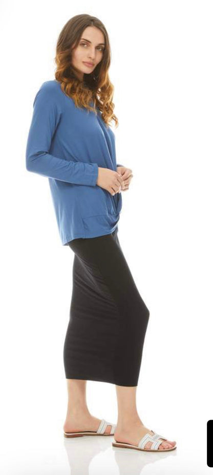 MP Modal Midi Slim Skirt