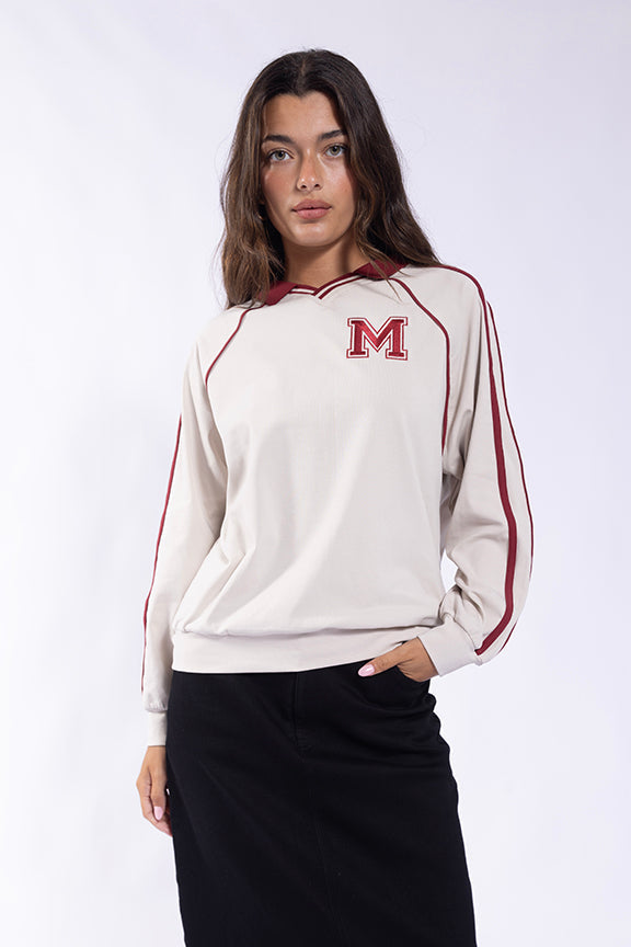 O&E Collared Varsity Tee